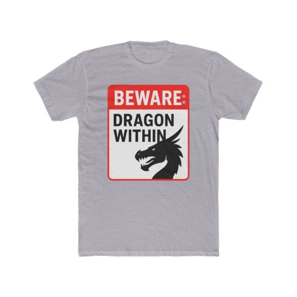 'Dragon Within' Crew neck Unisex Graphic Tee Perfect for Fantasy Lovers, Gamers, Martial Arts, Casual Comfy Everyday Shirt - Image 5
