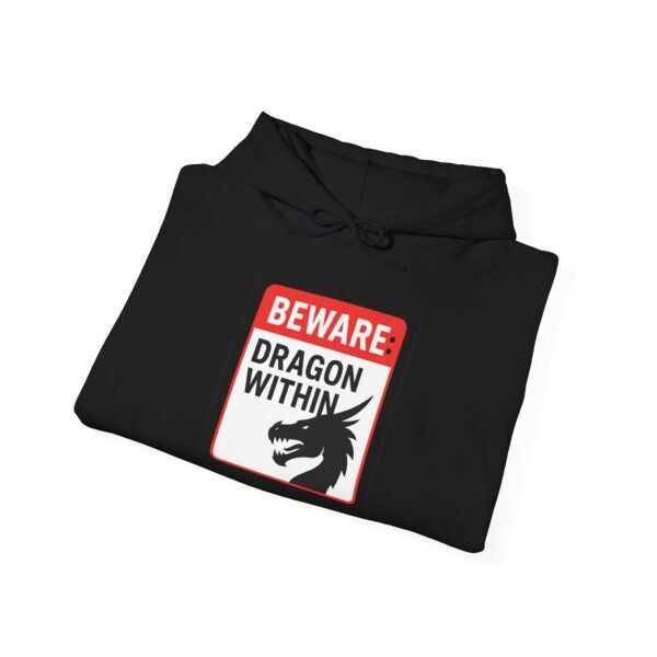 Dragon Within Hoodie, Great for Men's and Women's, Fantasy Lovers, Gamers, Martial Arts or Cool Casual Streetwear Unisex Pullover, Gift Idea - Image 8