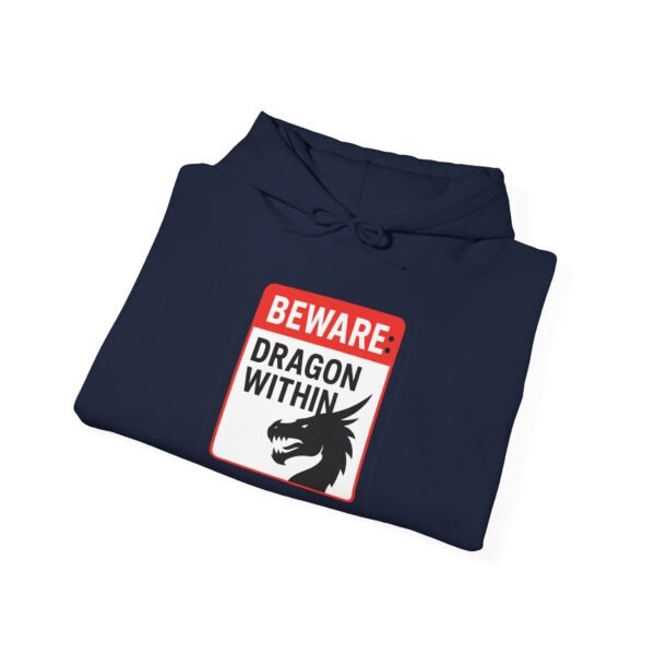 Dragon Within Hoodie, Great for Men's and Women's, Fantasy Lovers, Gamers, Martial Arts or Cool Casual Streetwear Unisex Pullover, Gift Idea - Image 17