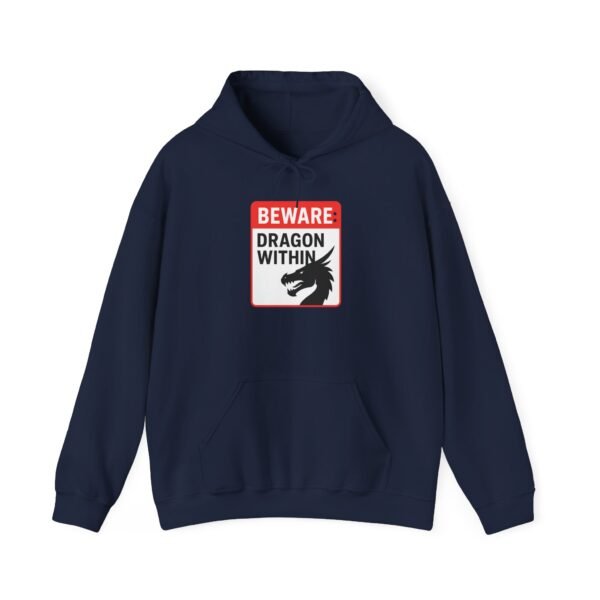 Dragon Within Hoodie, Great for Men's and Women's, Fantasy Lovers, Gamers, Martial Arts or Cool Casual Streetwear Unisex Pullover, Gift Idea - Image 15