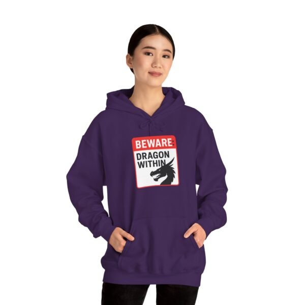 Dragon Within Hoodie, Great for Men's and Women's, Fantasy Lovers, Gamers, Martial Arts or Cool Casual Streetwear Unisex Pullover, Gift Idea - Image 21