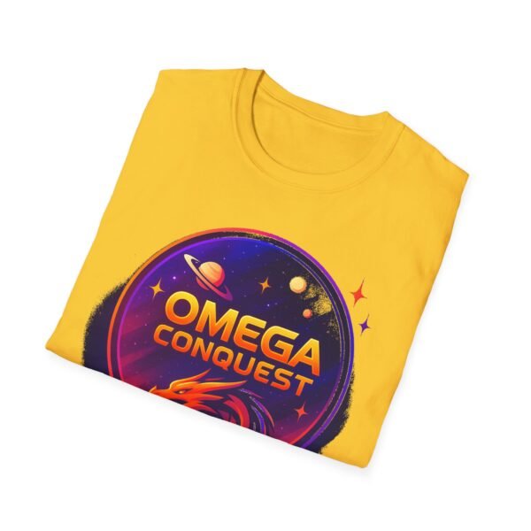 Omega Conquest Cosmic Dragon T-Shirt for Science Fiction Fan Merchandise - Image 17