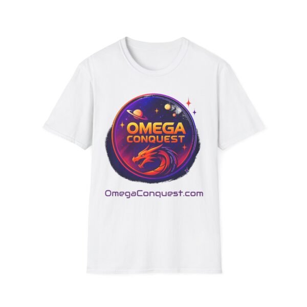 Omega Conquest Cosmic Dragon T-Shirt for Science Fiction Fan Merchandise - Image 6