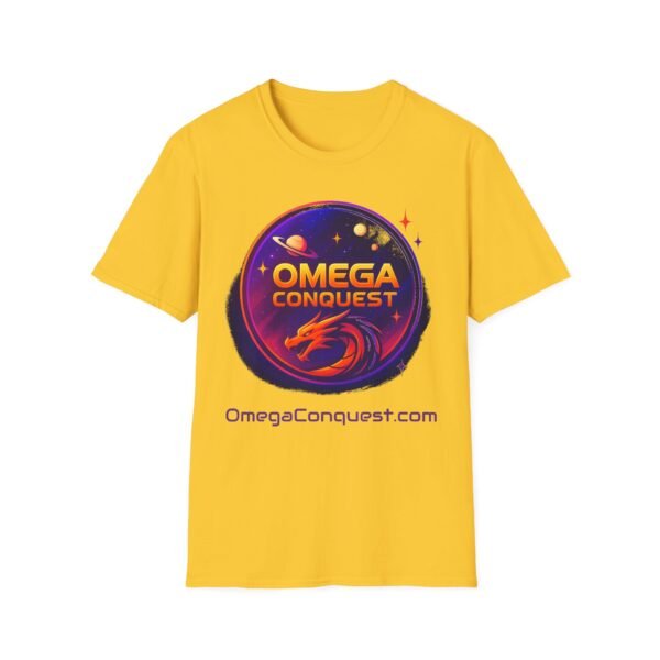 Omega Conquest Cosmic Dragon T-Shirt for Science Fiction Fan Merchandise - Image 15