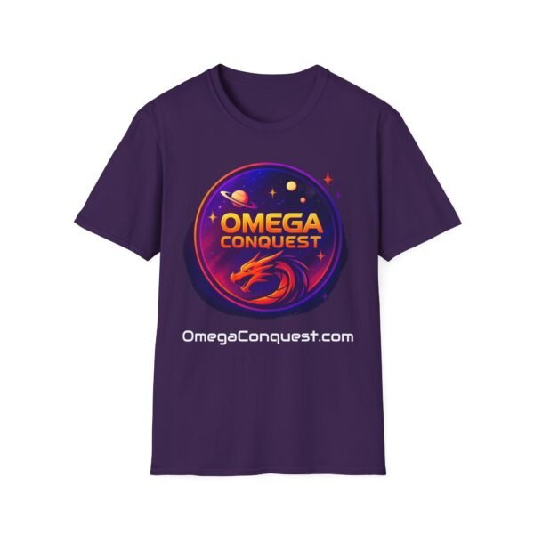 Omega Conquest Cosmic Dragon T-Shirt for Science Fiction Fan Merchandise