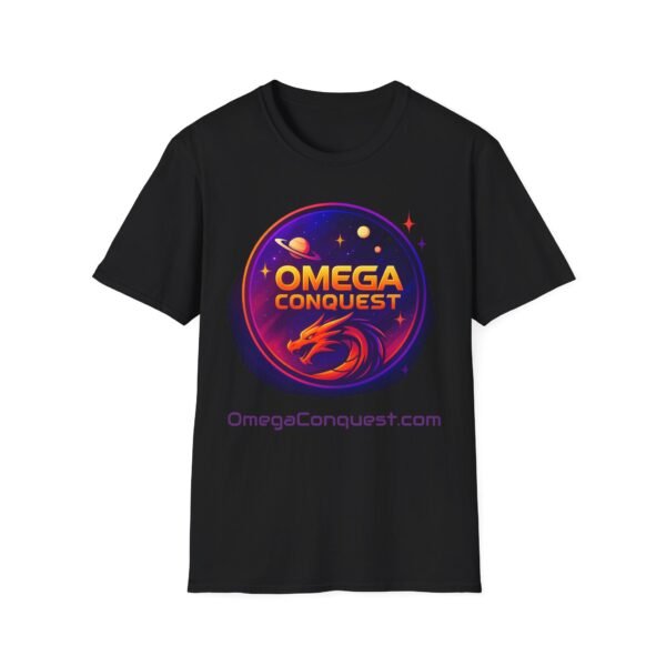 Omega Conquest Cosmic Dragon T-Shirt for Science Fiction Fan Merchandise - Image 11