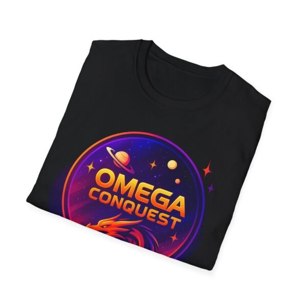 Omega Conquest Cosmic Dragon T-Shirt for Science Fiction Fan Merchandise - Image 12