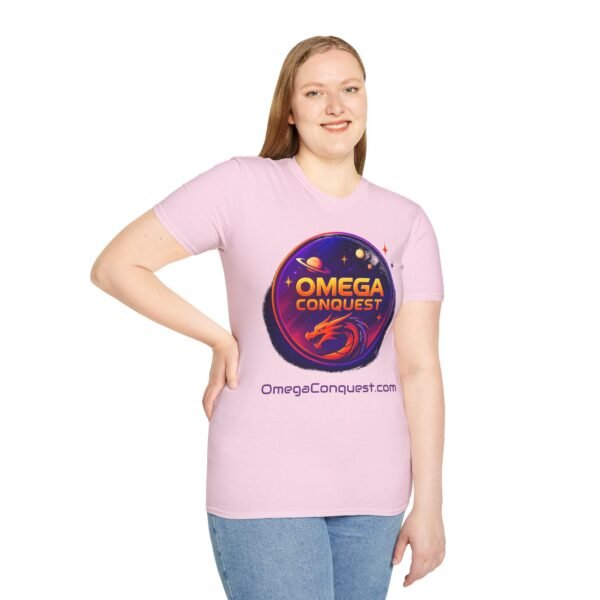 Omega Conquest Cosmic Dragon T-Shirt for Science Fiction Fan Merchandise - Image 25