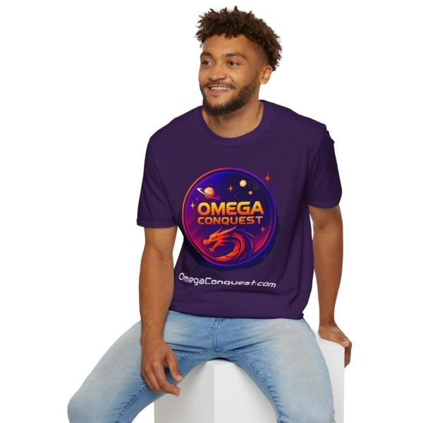 Omega Conquest Cosmic Dragon T-Shirt for Science Fiction Fan Merchandise - Image 5