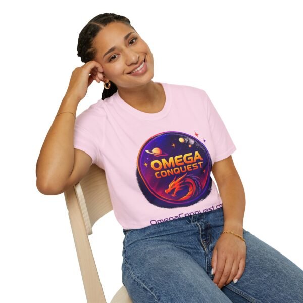 Omega Conquest Cosmic Dragon T-Shirt for Science Fiction Fan Merchandise - Image 26