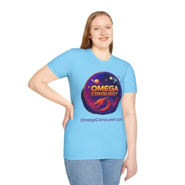 Omega Conquest Cosmic Dragon T-Shirt for Science Fiction Fan Merchandise - Image 22